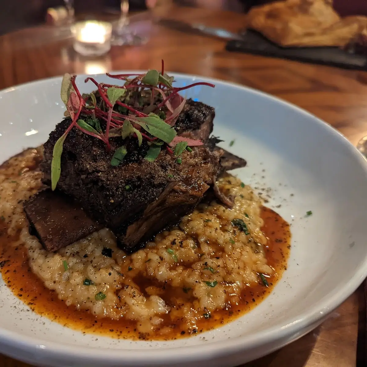 Short Rib Risotto