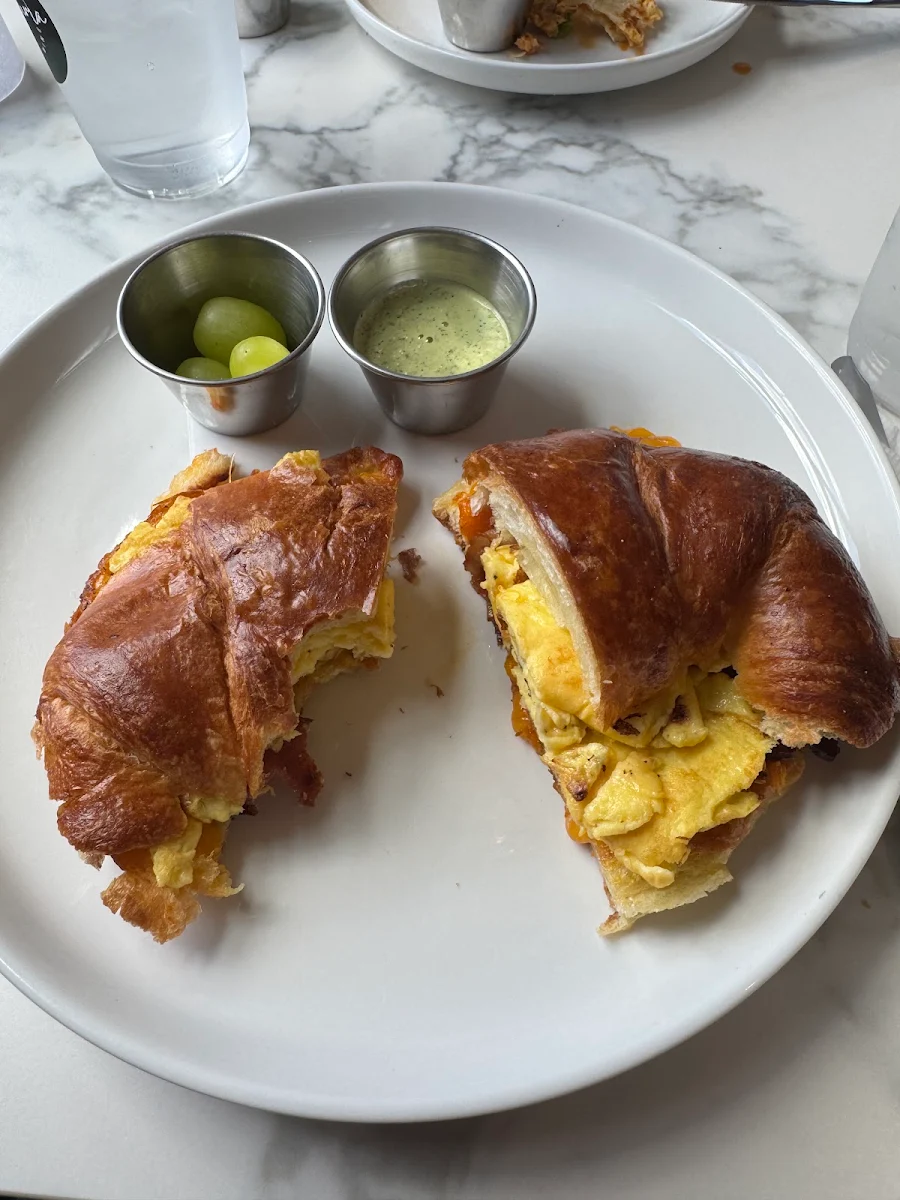 Bacon Egg and Cheese Croissant