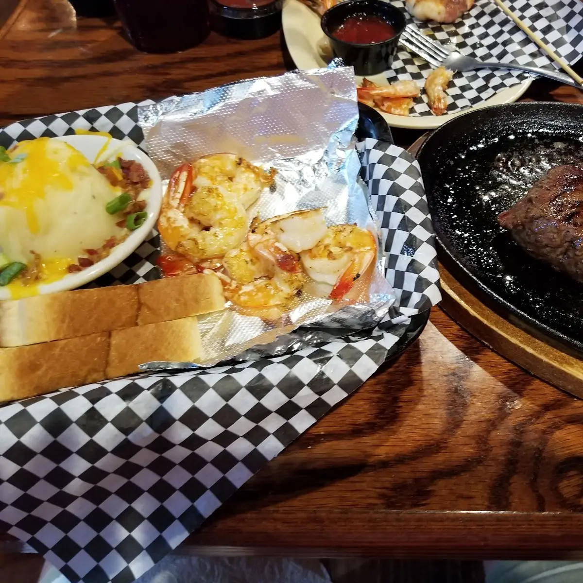 Steak and Shrimp