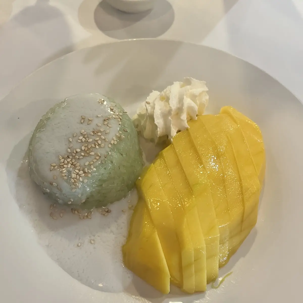 Mango Sticky Rice with Mango