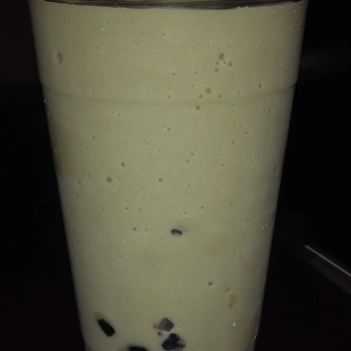 Milk Green Tea with Boba