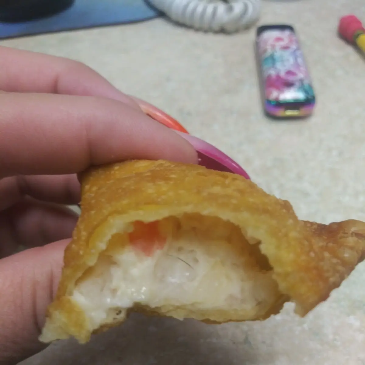 Rangoon with Hair in After I Bit into It