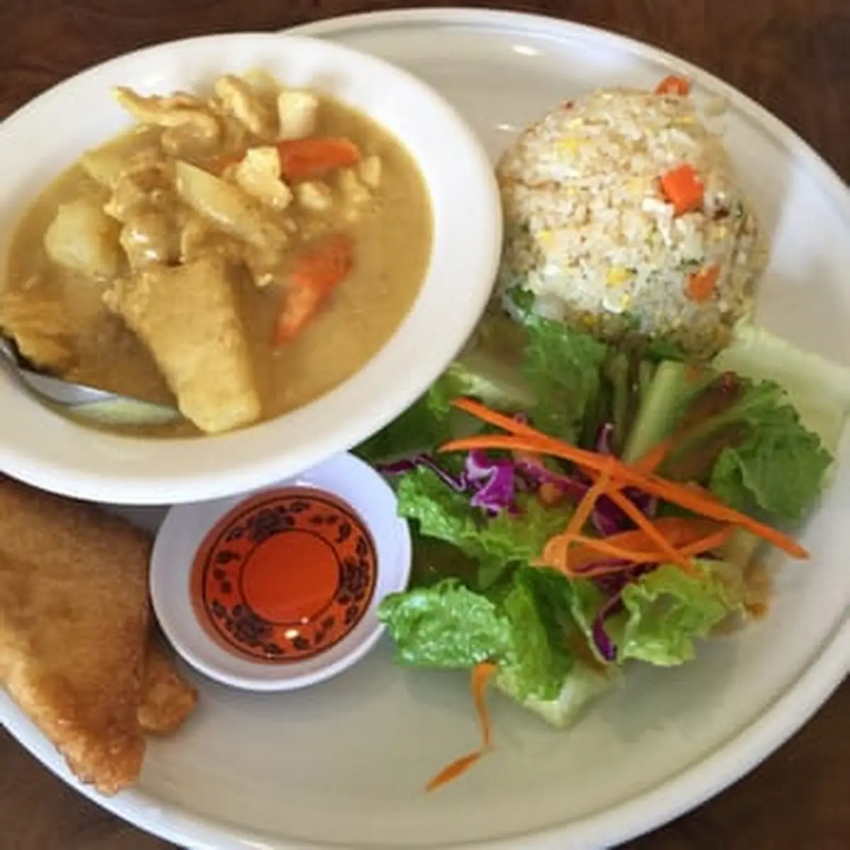 Lunch Red Curry with Chicken