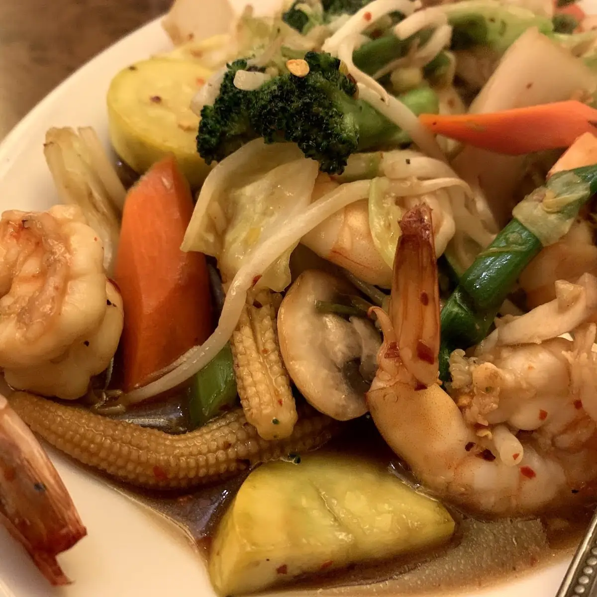 Mixed Vegetables with Oyster Sauce