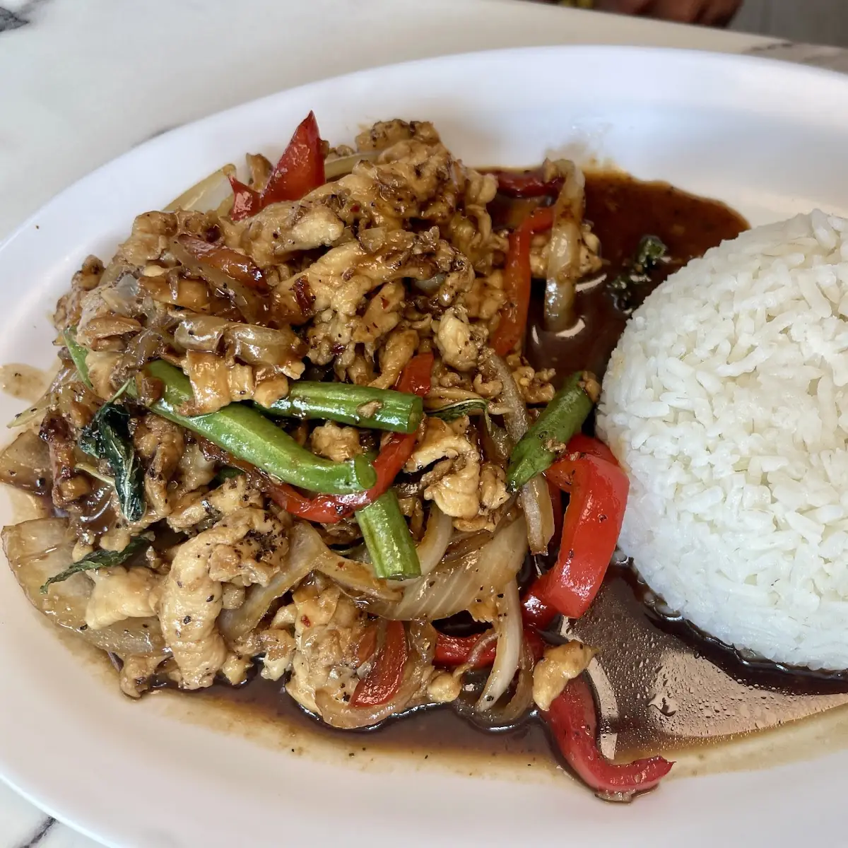 Stir-Fried Ginger Pad Khing