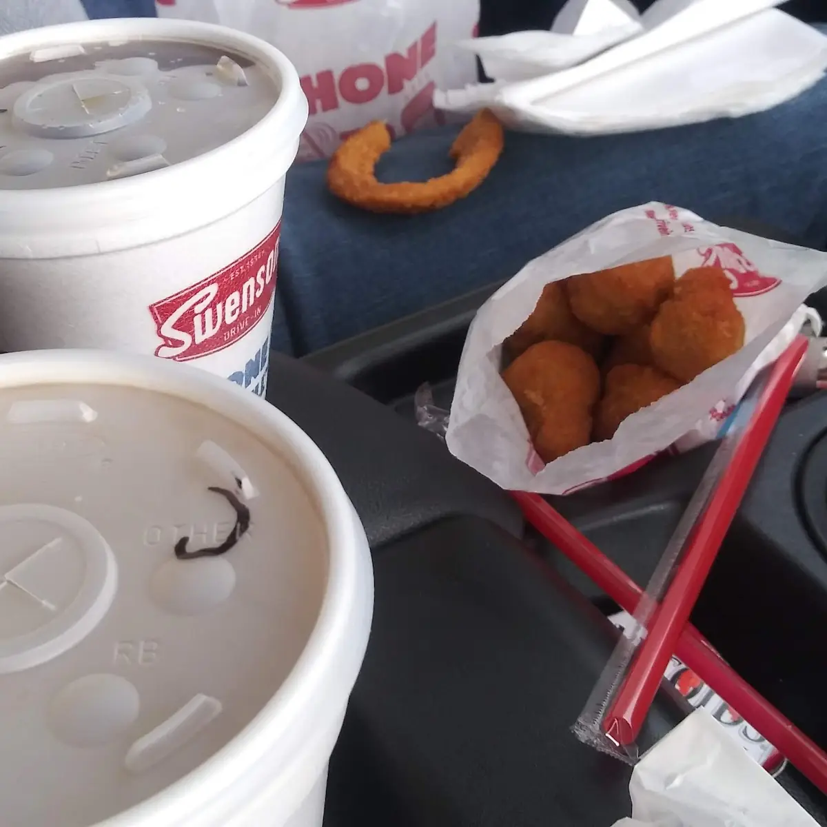 Onion Rings and Breaded Mushrooms
