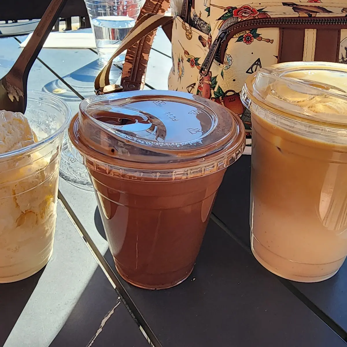 Vanilla Ice Cream Horchata Latte Mocha Latte