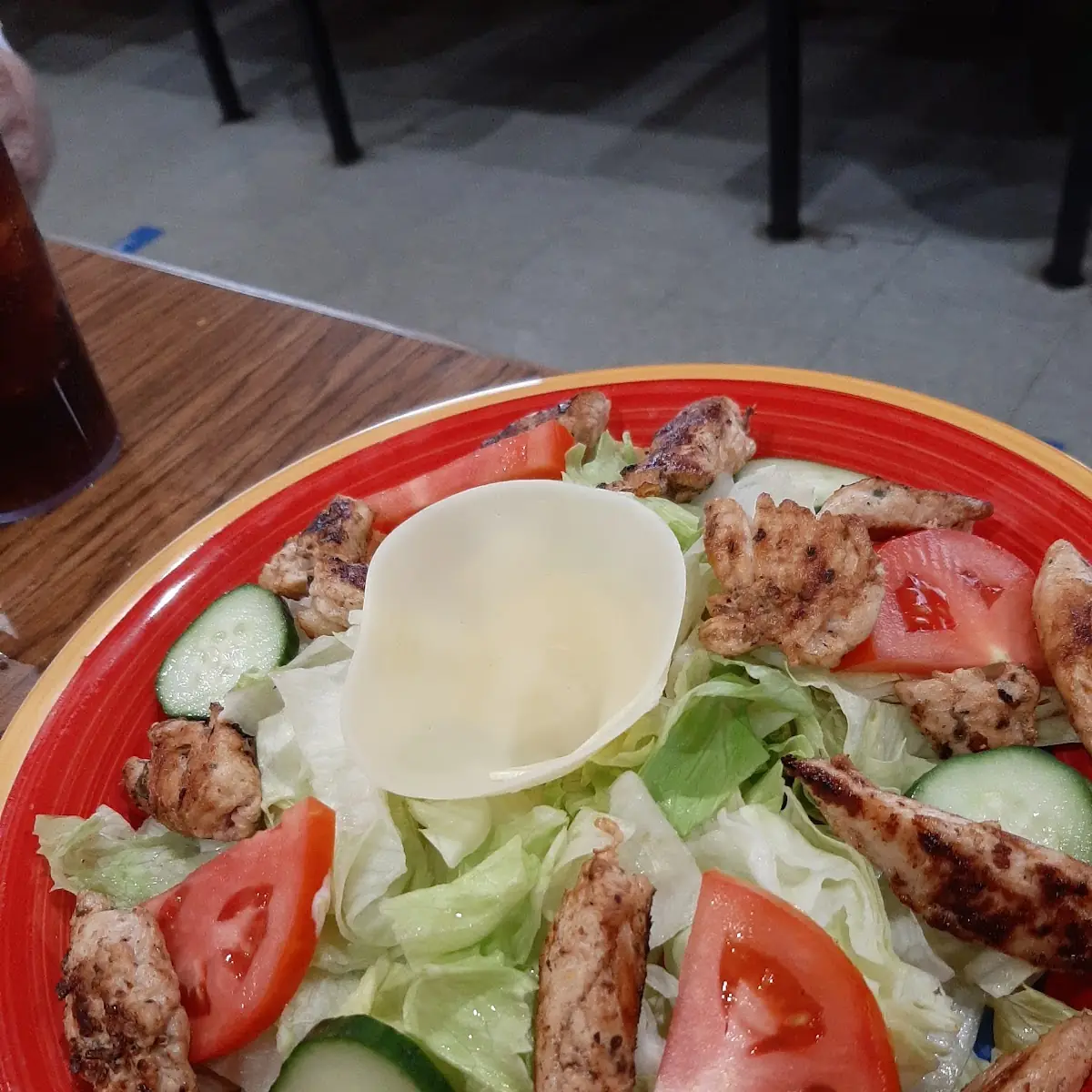 Grilled Chicken Salad with Ranch Dressing