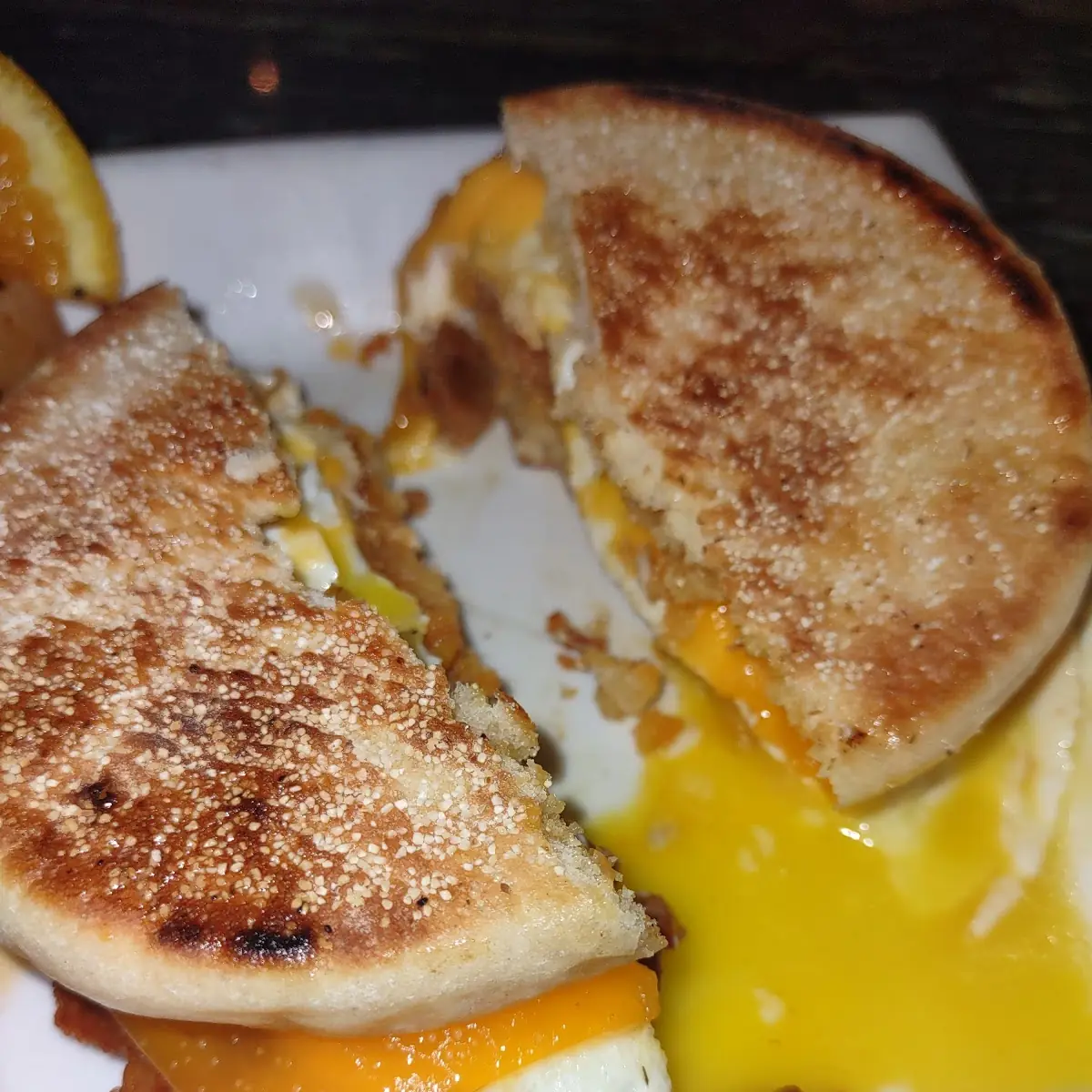 Breakfast Sandwich with Chorizo