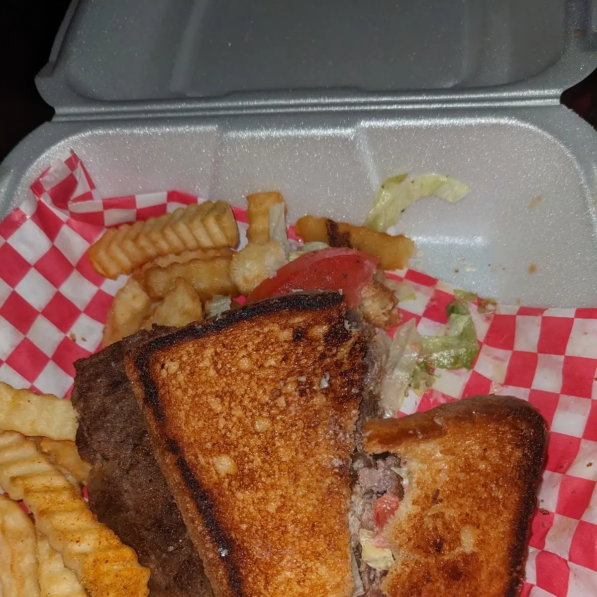 Try the Ribeye Steak Sandwich