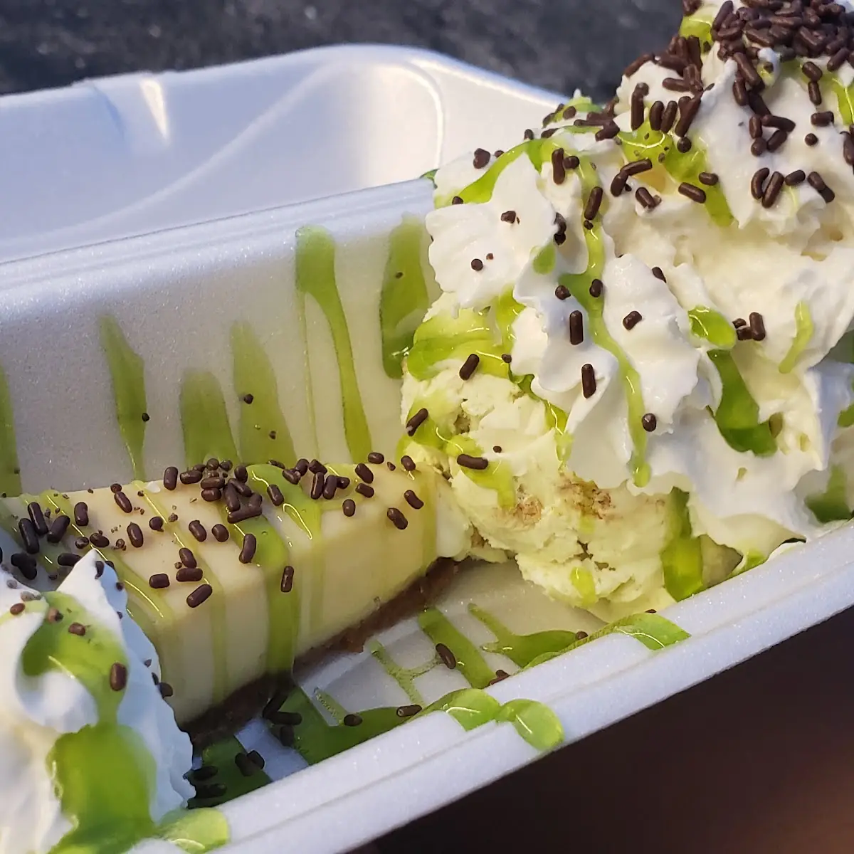 Key Lime Pie & Ice Cream