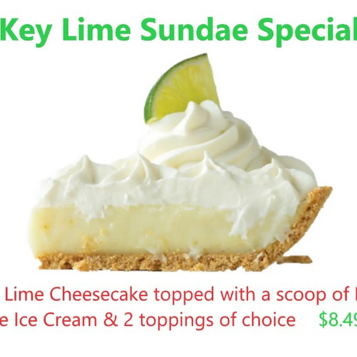 Key Lime Sundae