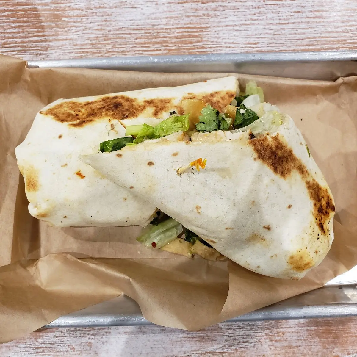 Thai Chicken Wrap
