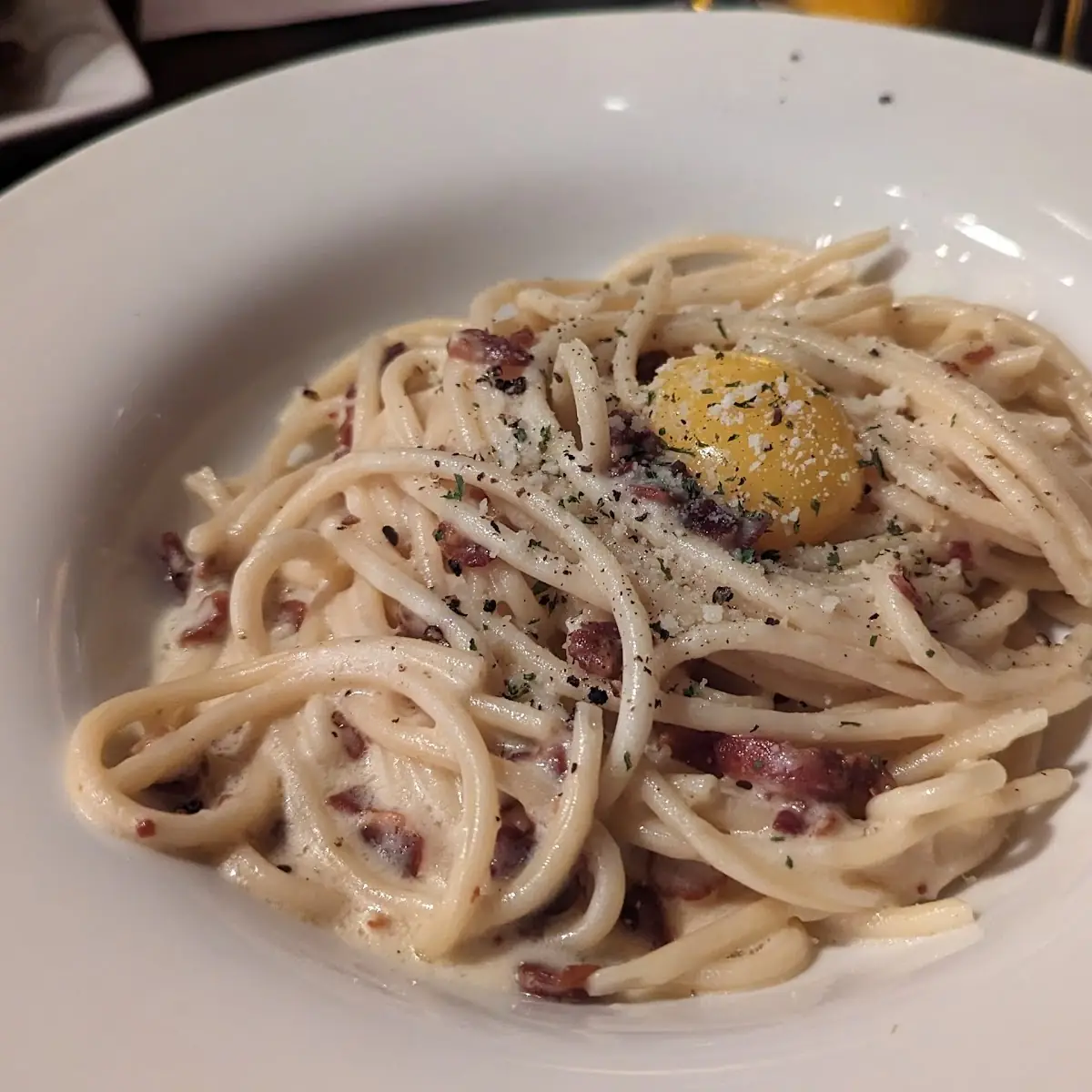 Bucatini Carbonara