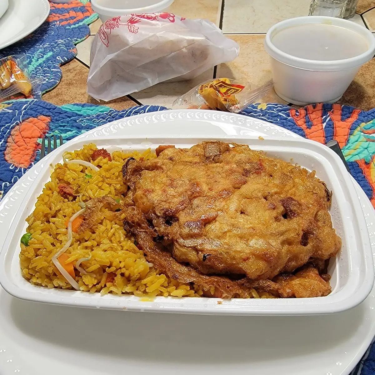 Egg Foo Young Chow Fried Rice