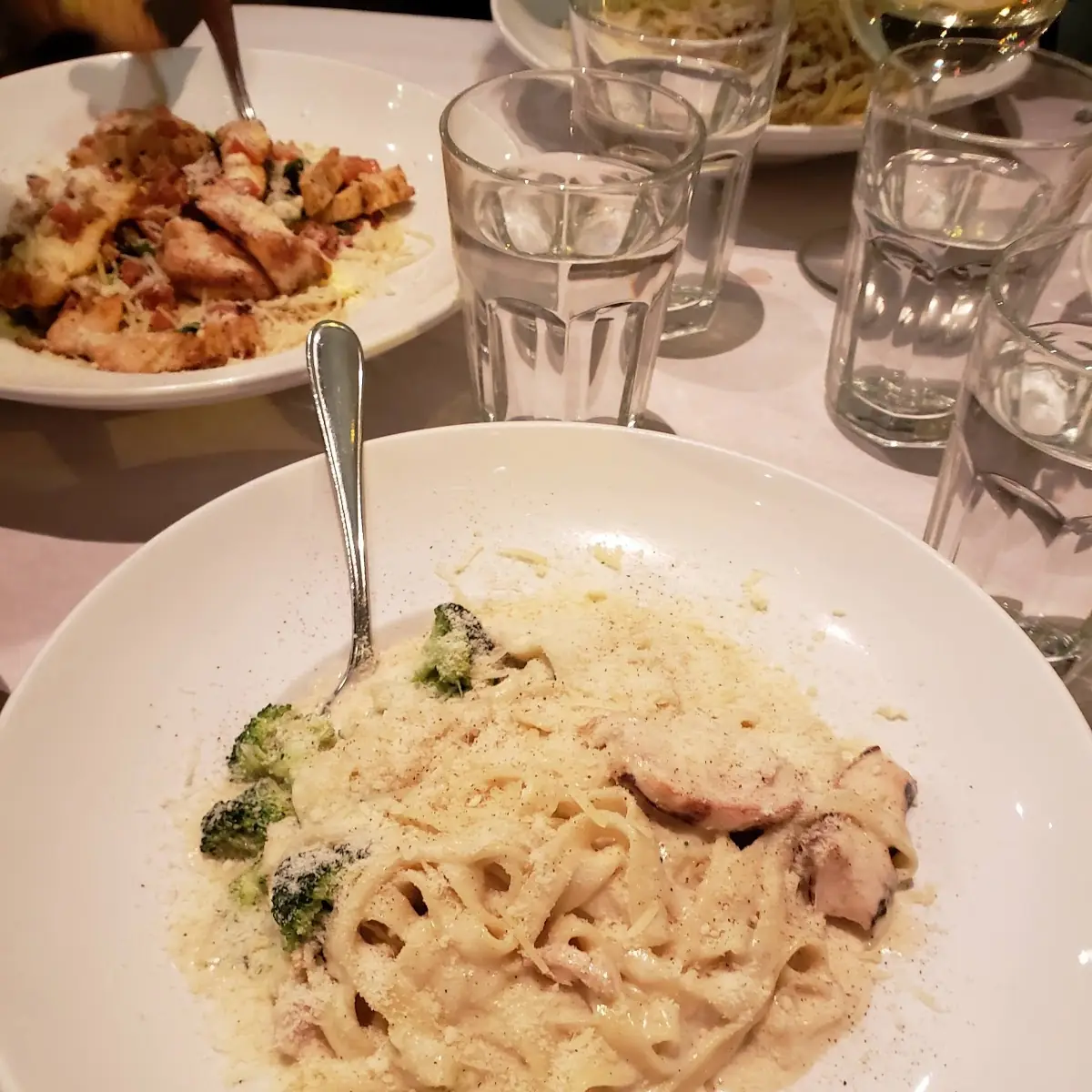 Fettuccine Alfredo with Chicken