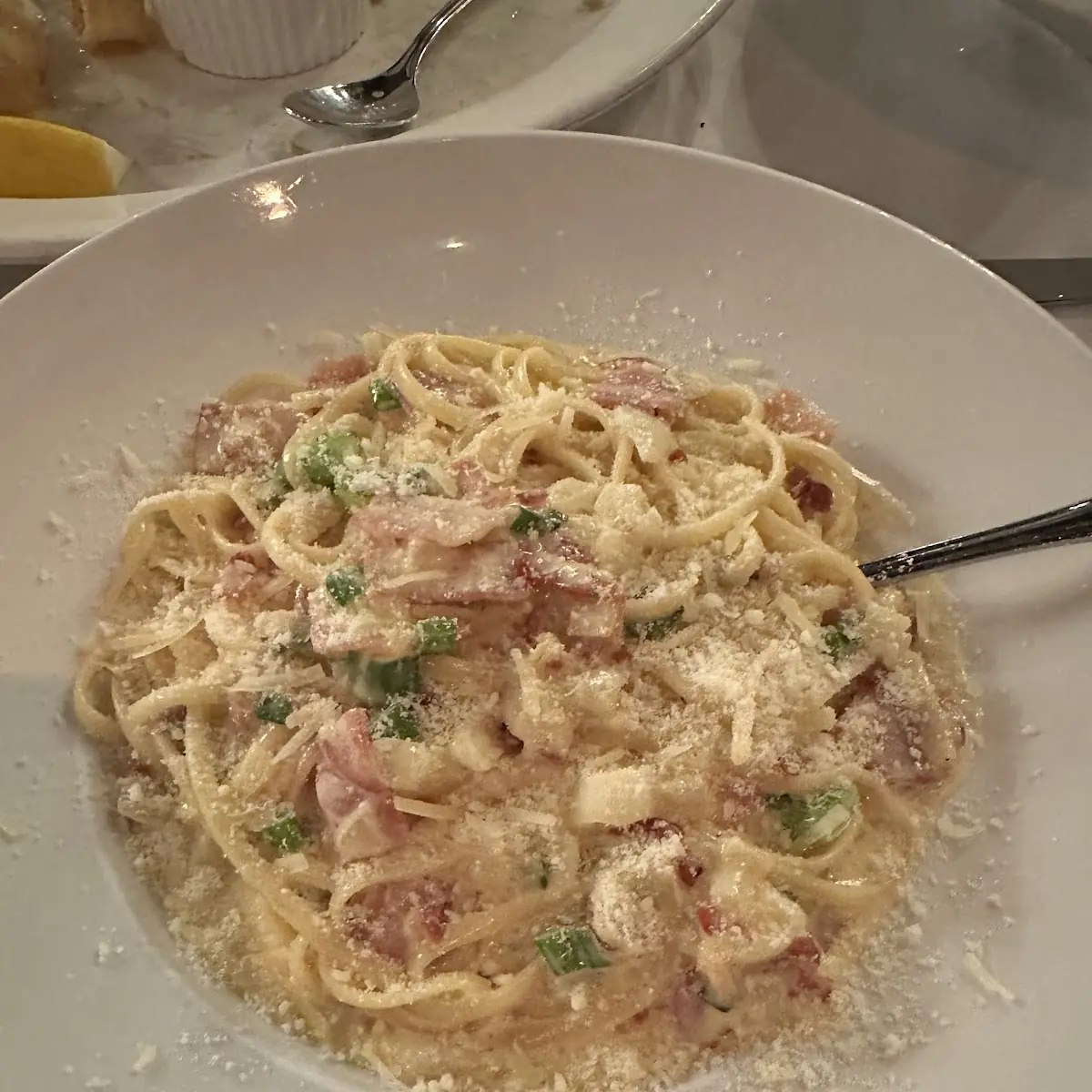 Linguine Carbonara