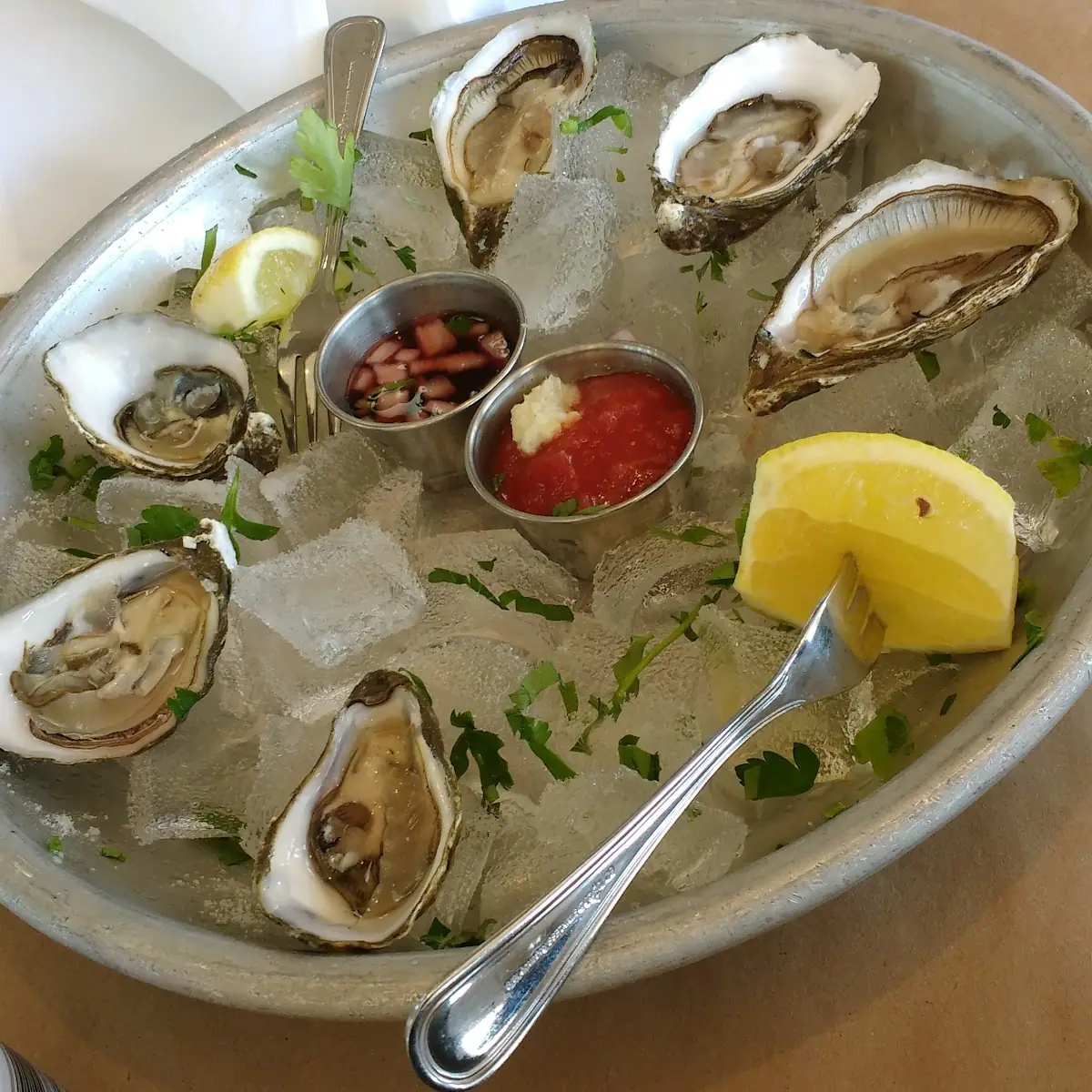 Oysters on the Half Shell