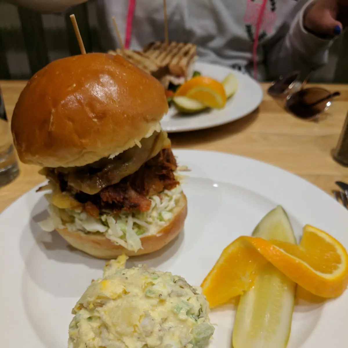 Bacon Brisket Sandwich