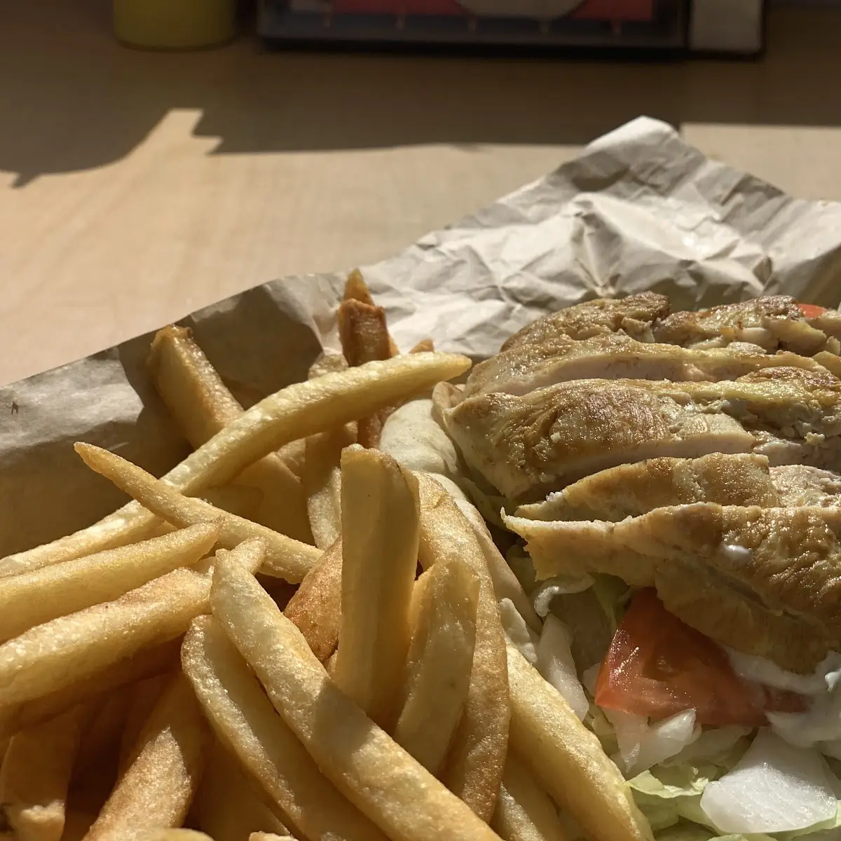 Fish Sandwich & Fries