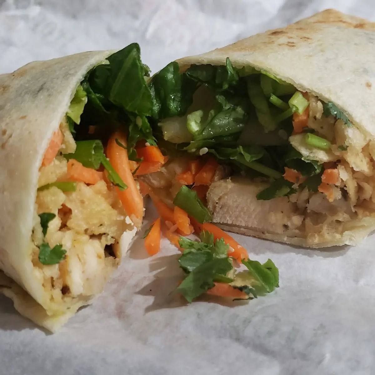 Thai Chicken Wrap
