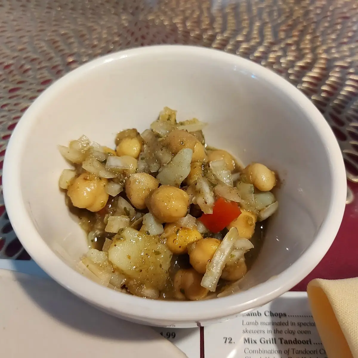 Garbanzo Beans Salad