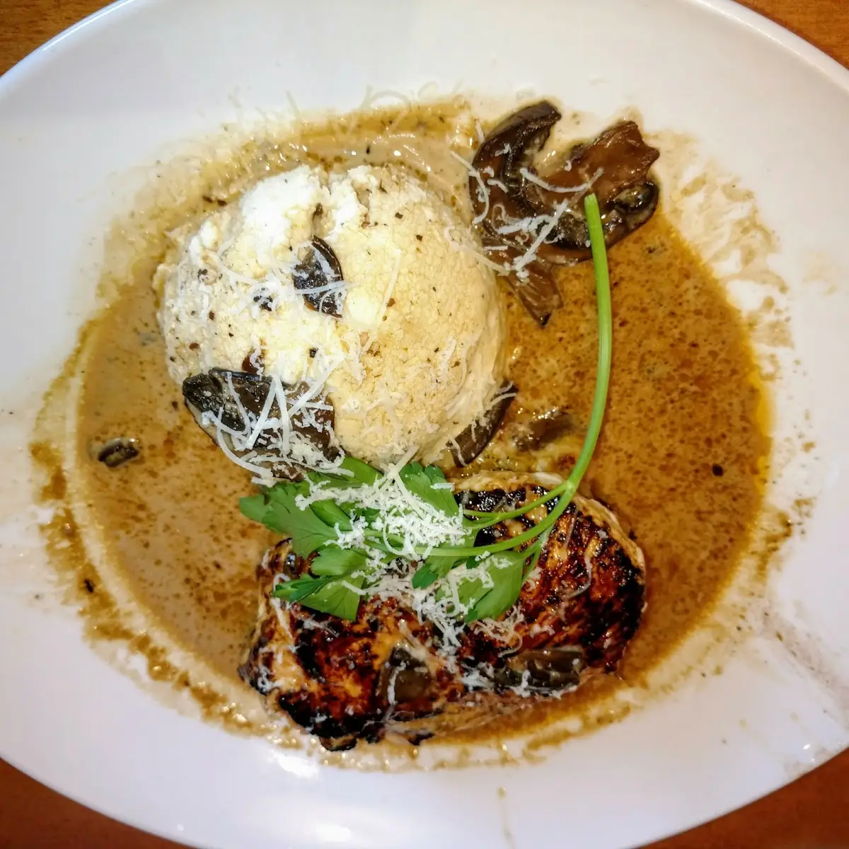 Stuffed Chicken Marsala