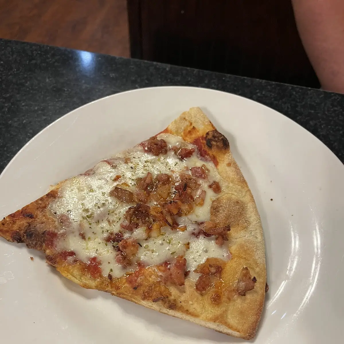 Bacon Pizza Slice