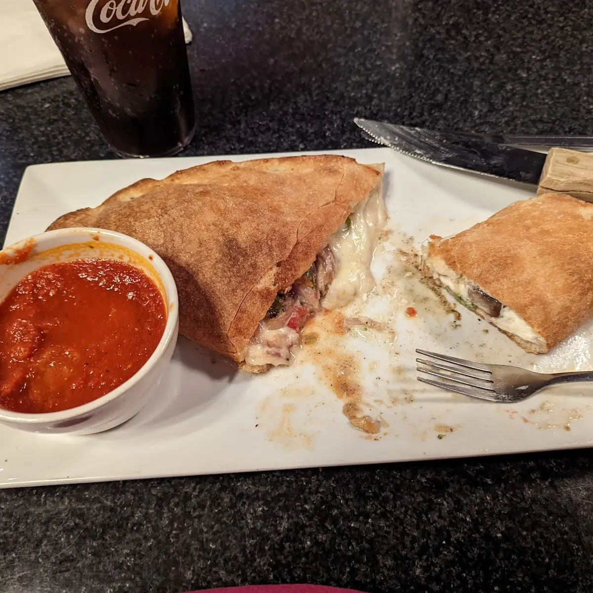 Veggie Calzone