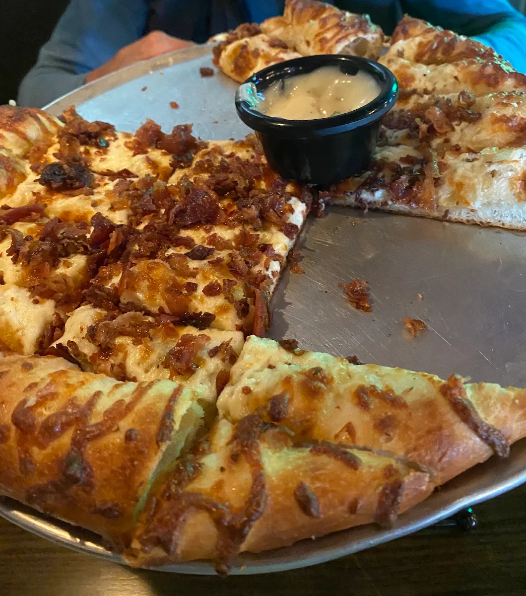 Garlic Fingers with Bacon