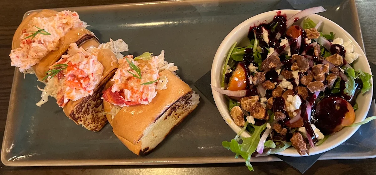 Lobster Mini Rolls with Salade César