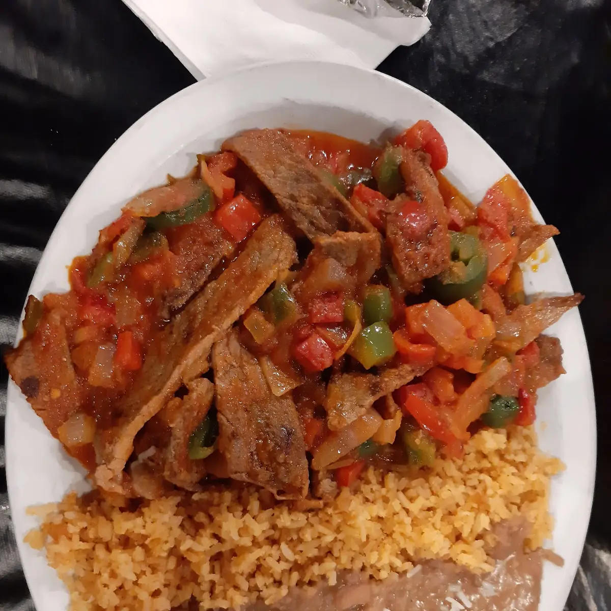 Bistec Ranchero Plate