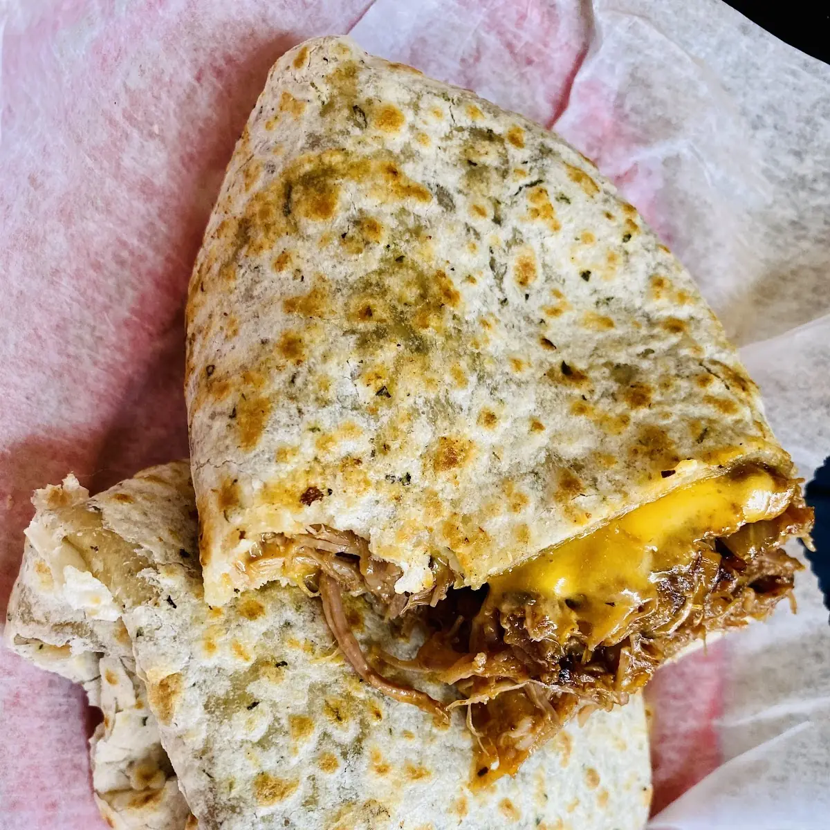 BBQ Pulled Pork Wrap