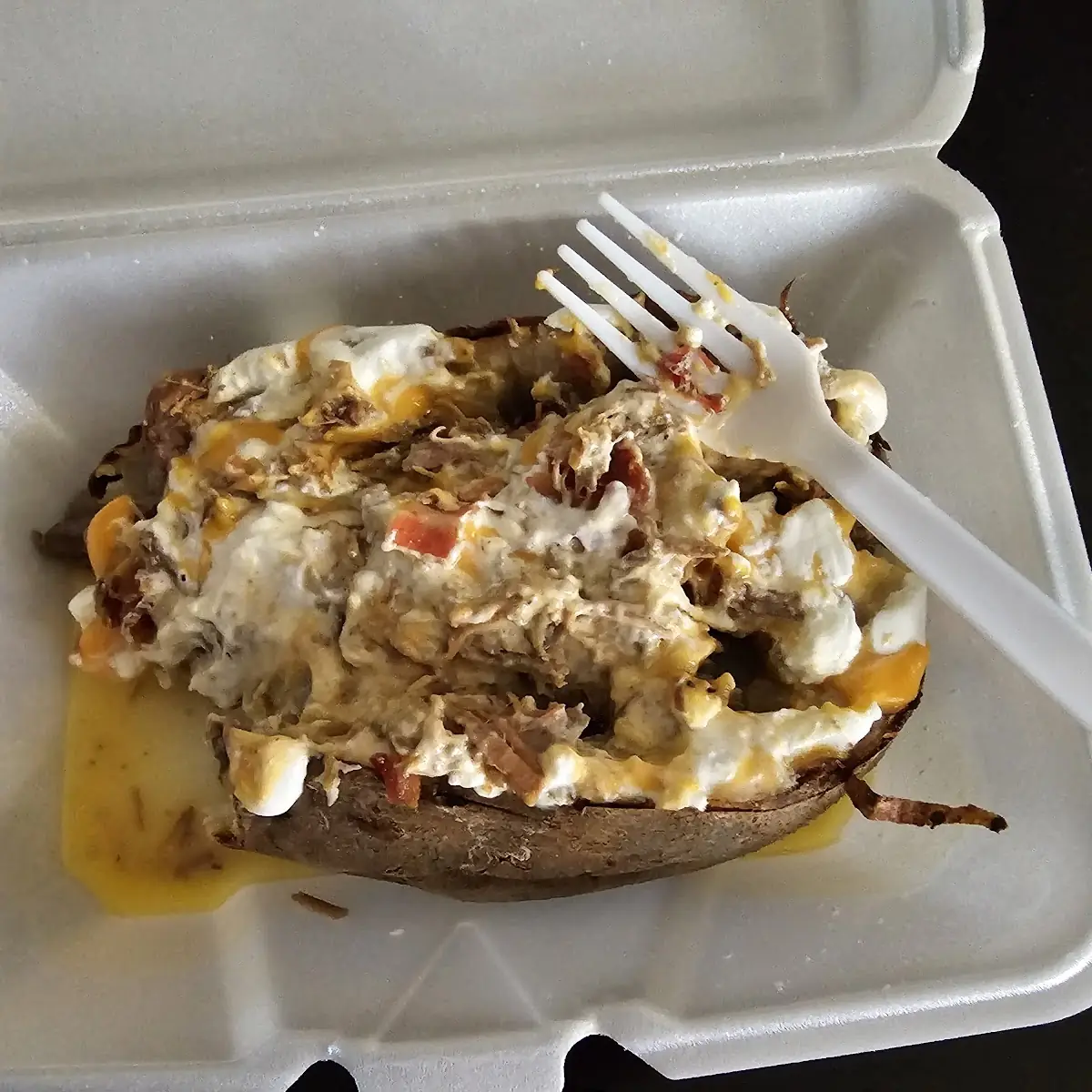Papa Spud with Pulled Pork