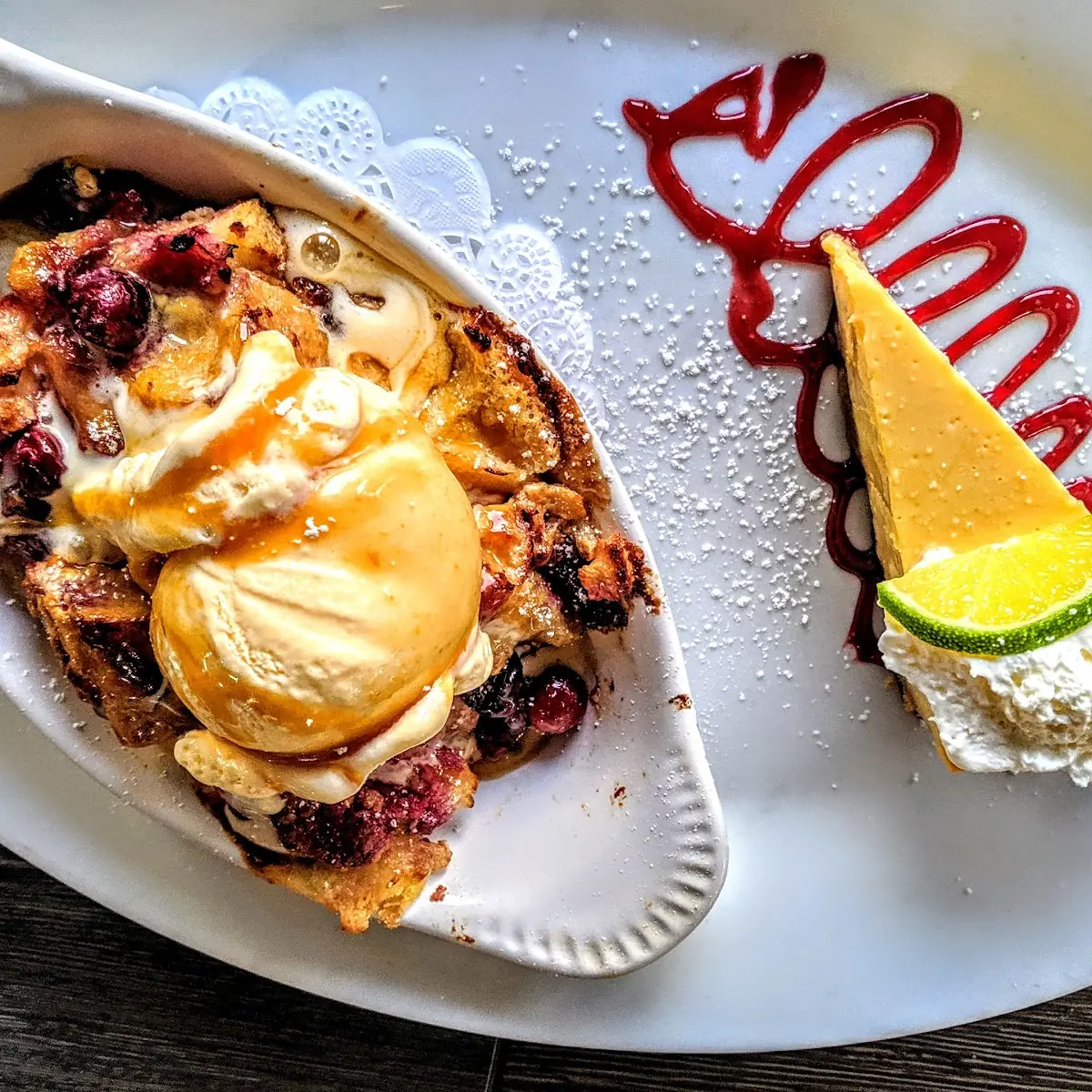 Signature White Chocolate Bread Pudding