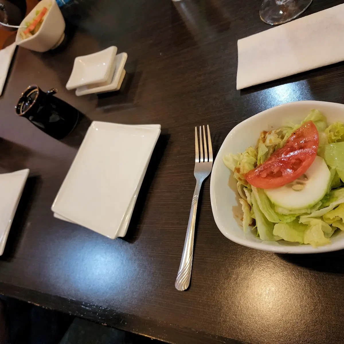 Salad with Ginger Dressing