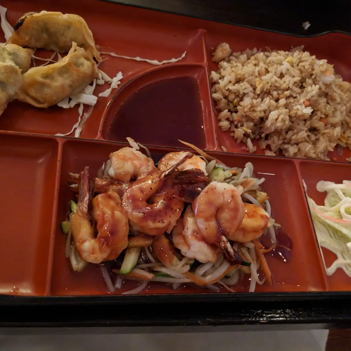 Shrimp Bento Box