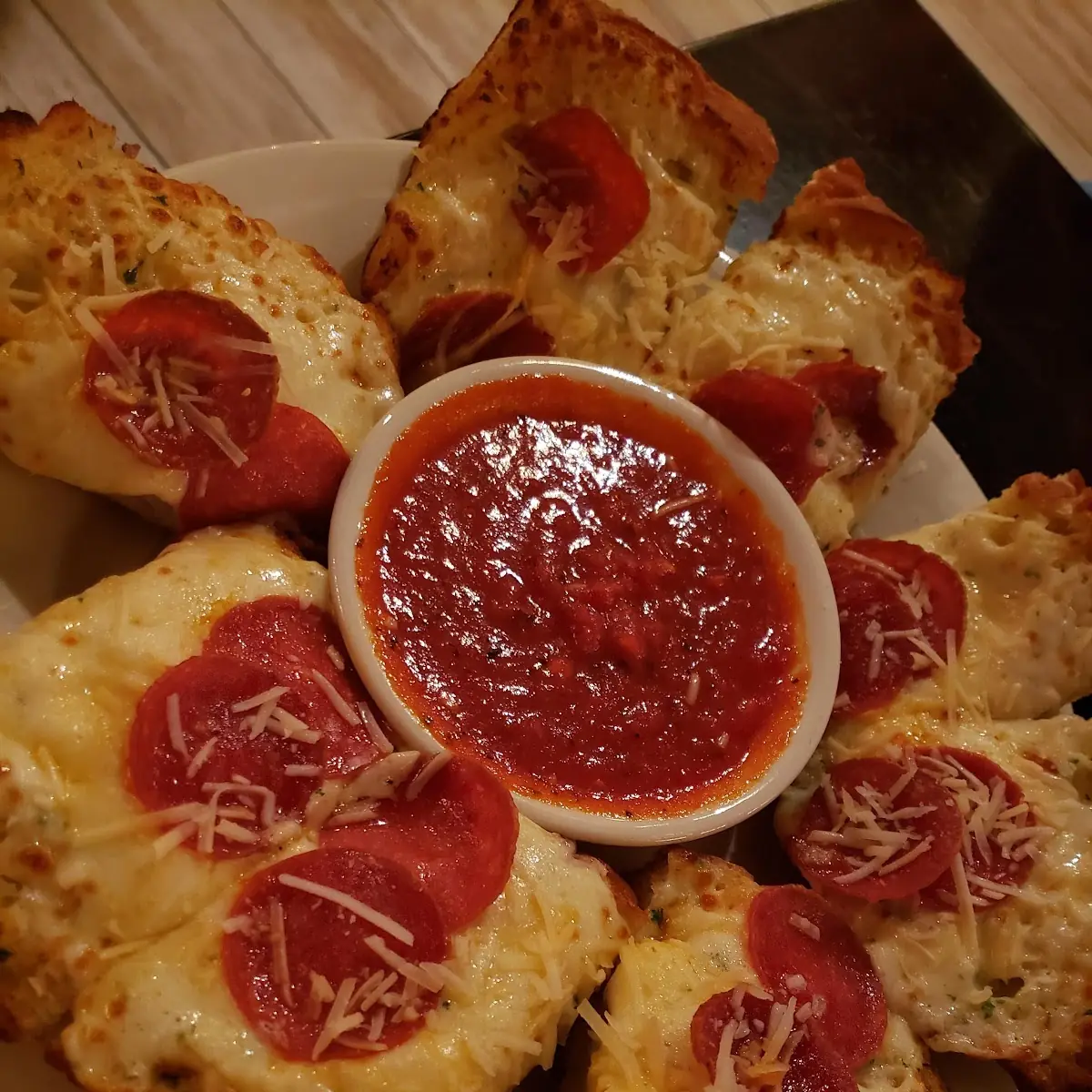 Pepperoni Garlic Bread