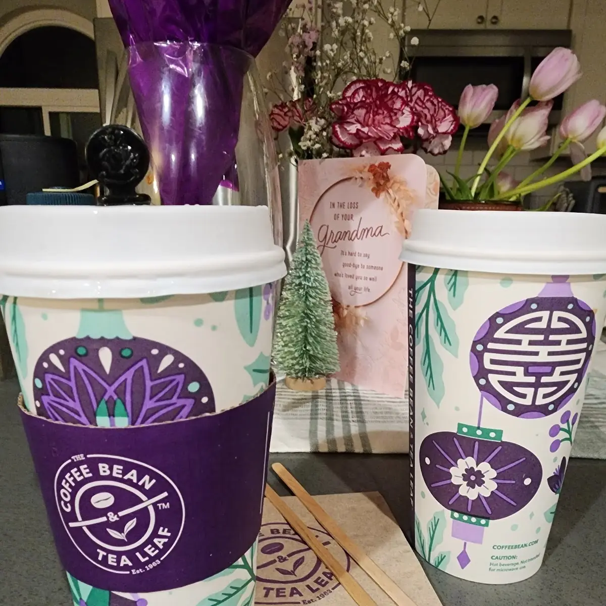Hot Blended Peppermint Mocha Latte