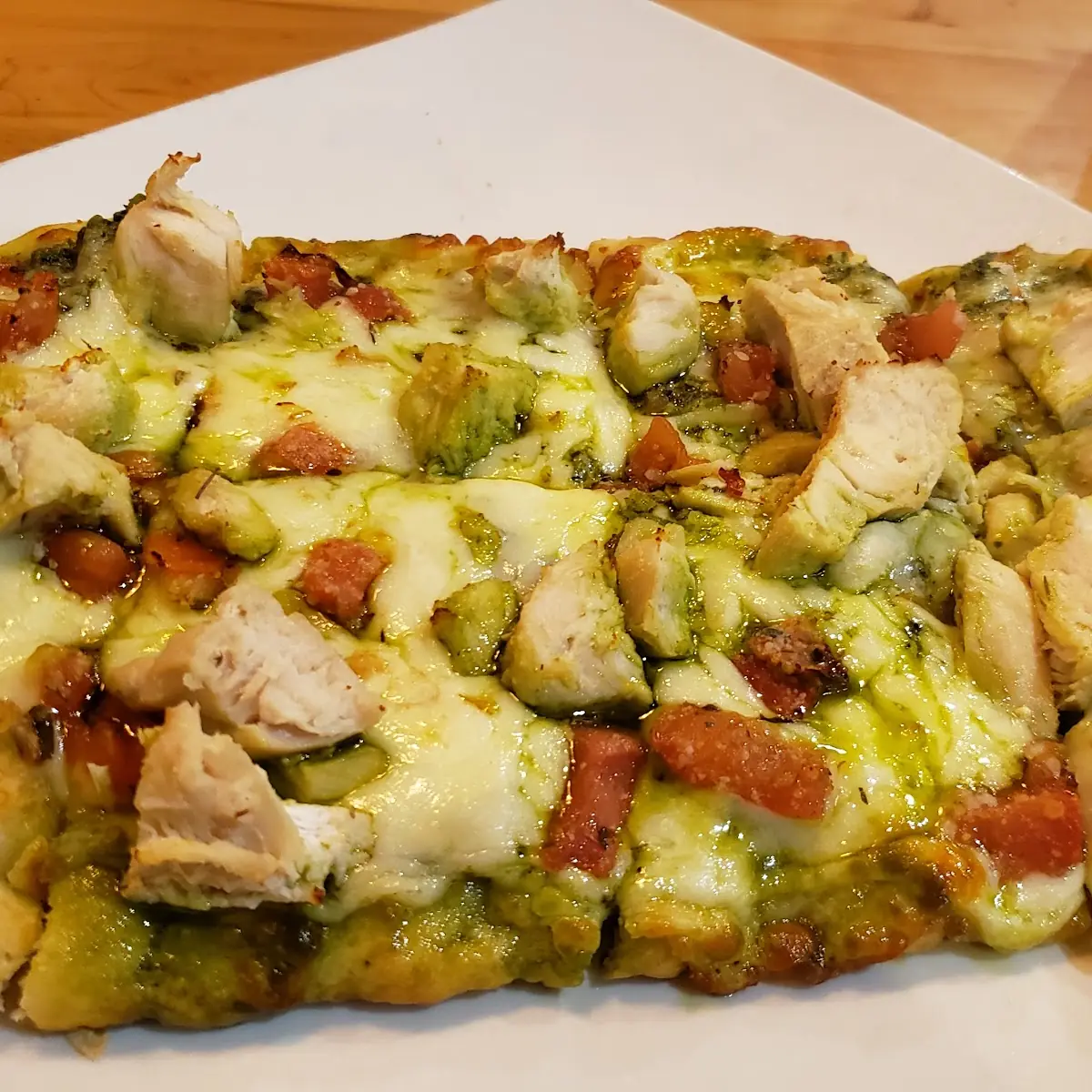 Chicken Margherita Flatbread