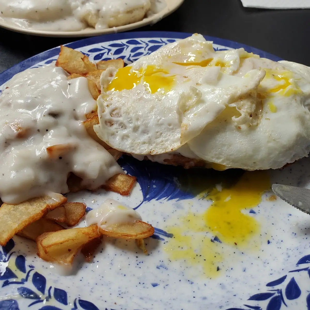 Chicken Fried Steak & Eggs