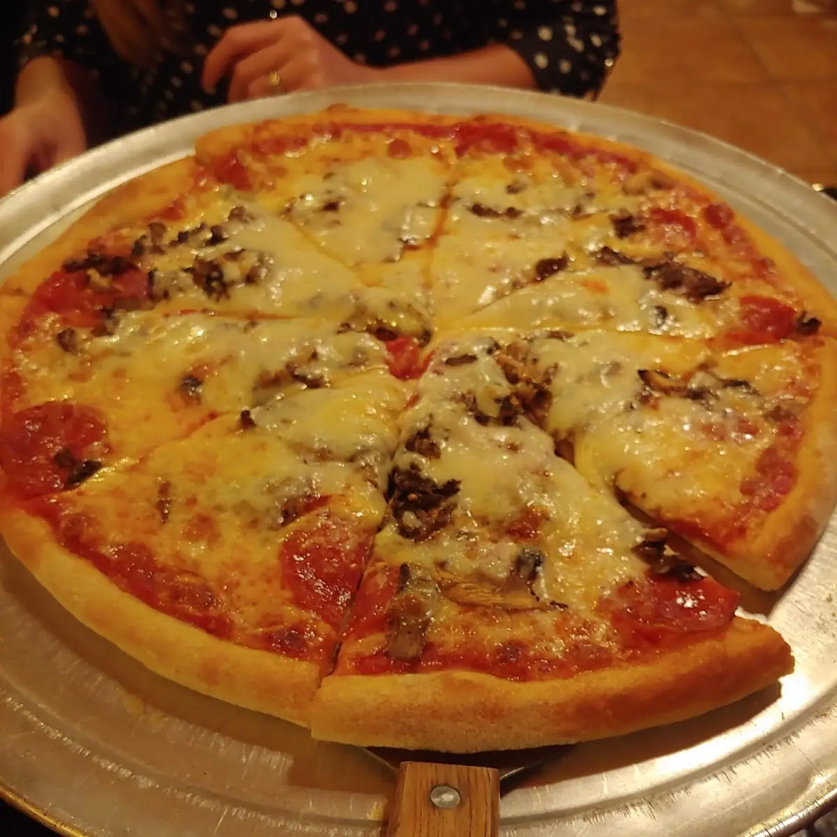 Pepperoni Mushroom Pizza