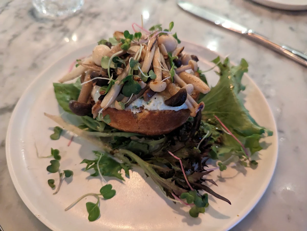 Mushrooms on Toast