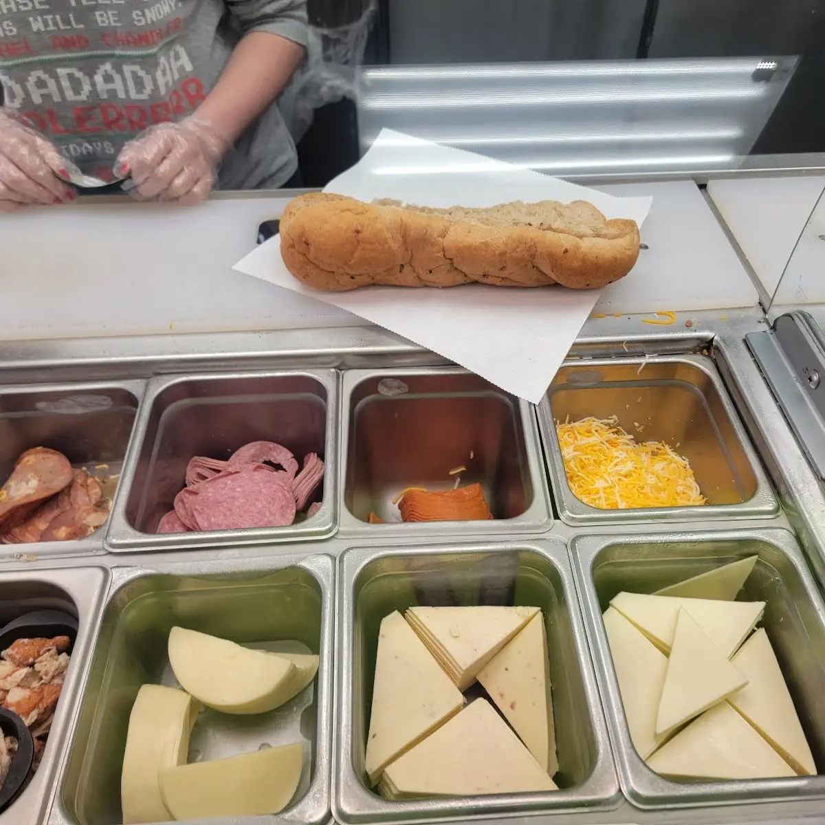 Sandwich Prep for Toppings