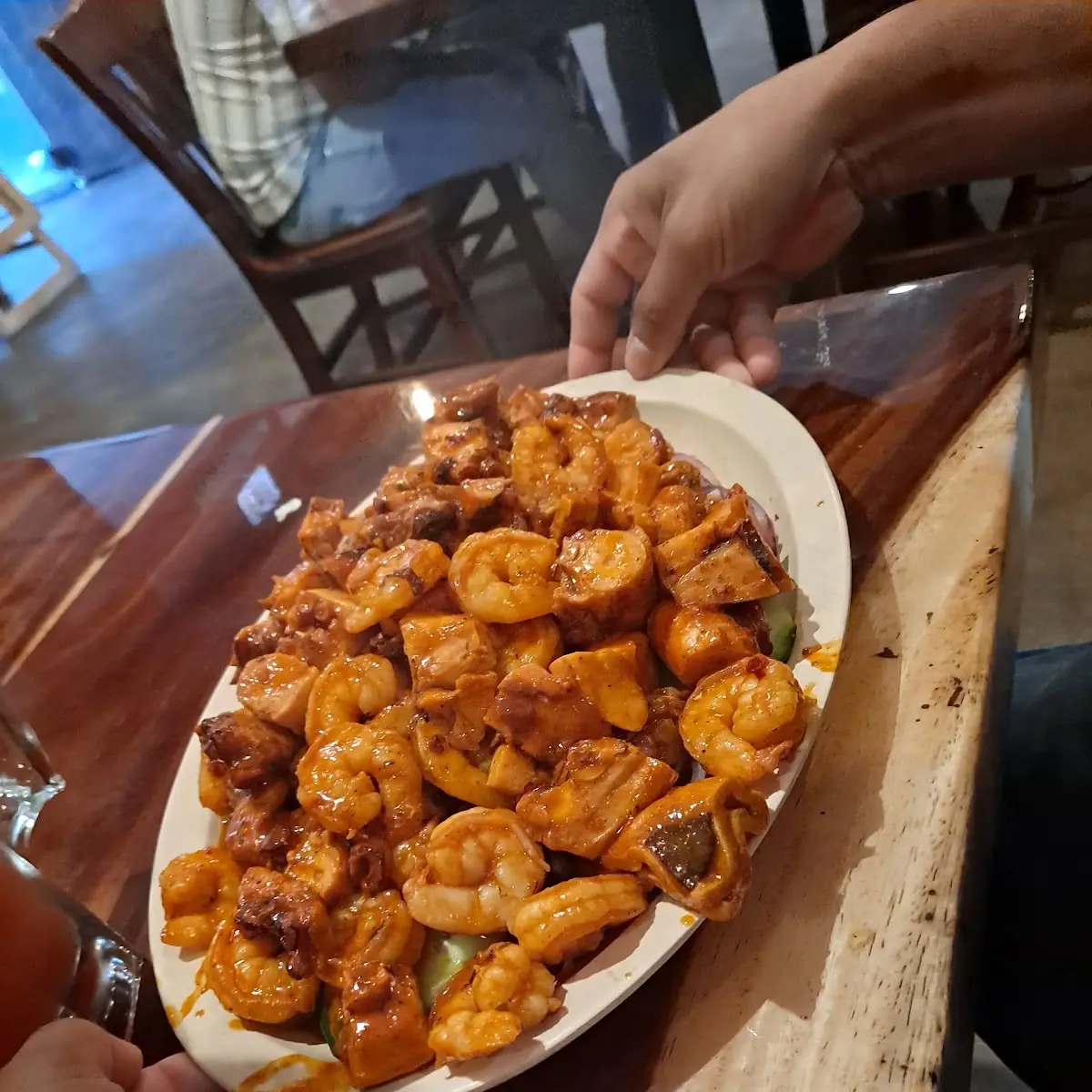 Camarones a La Diabla