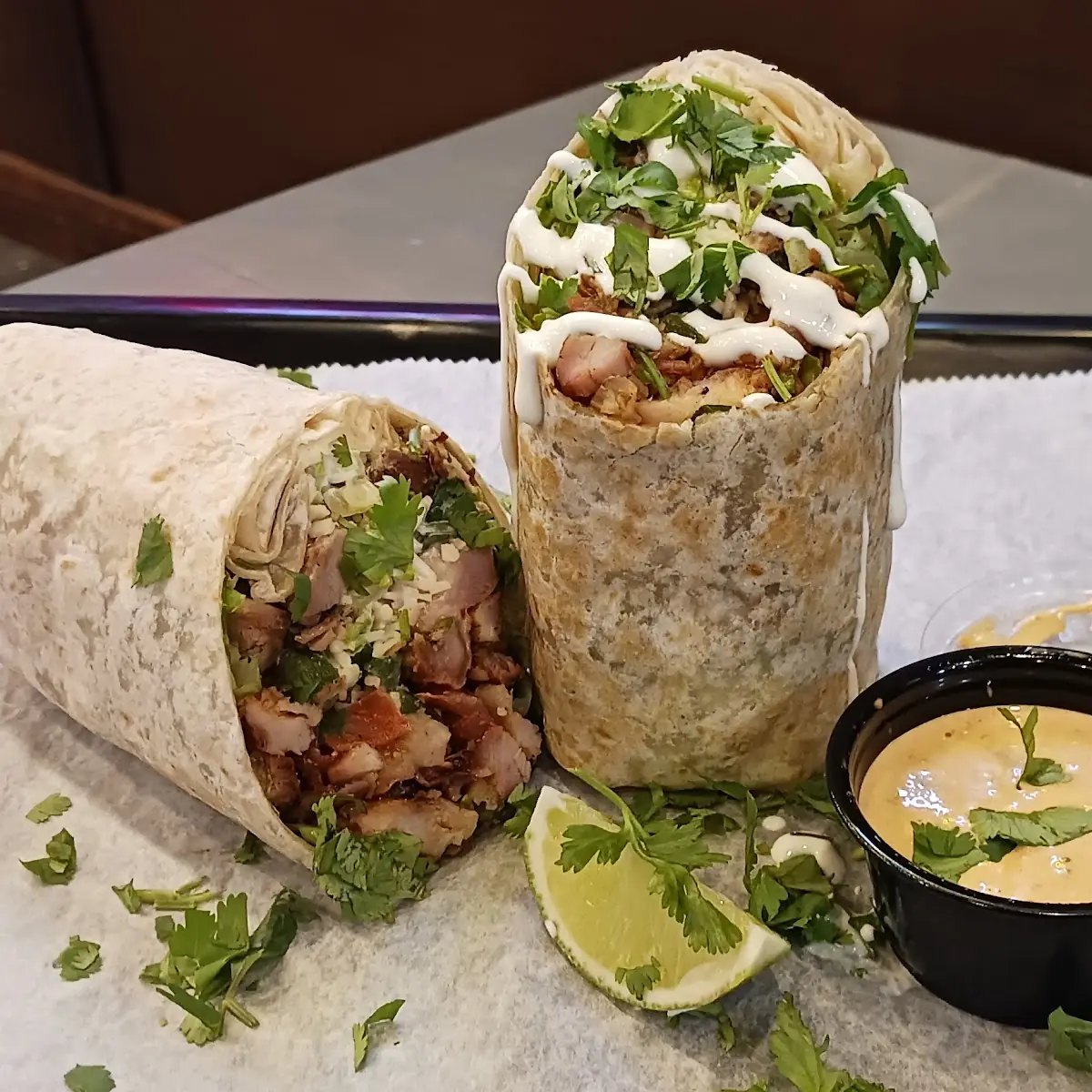 Grilled Chicken Burrito