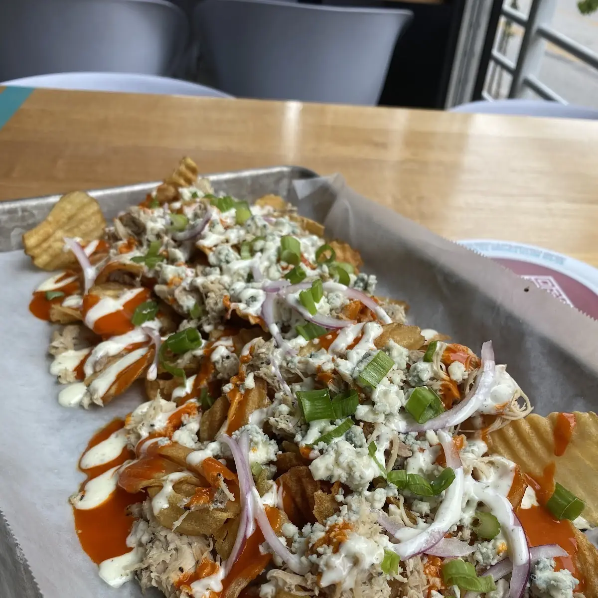 Buffalo Chicken Nachos