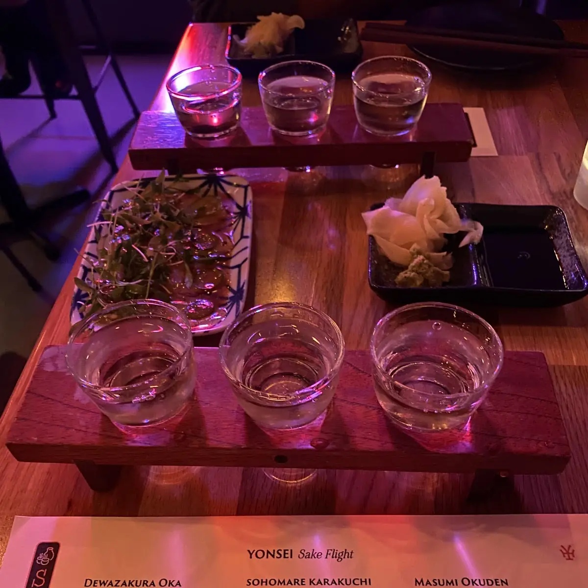 Sake Flight