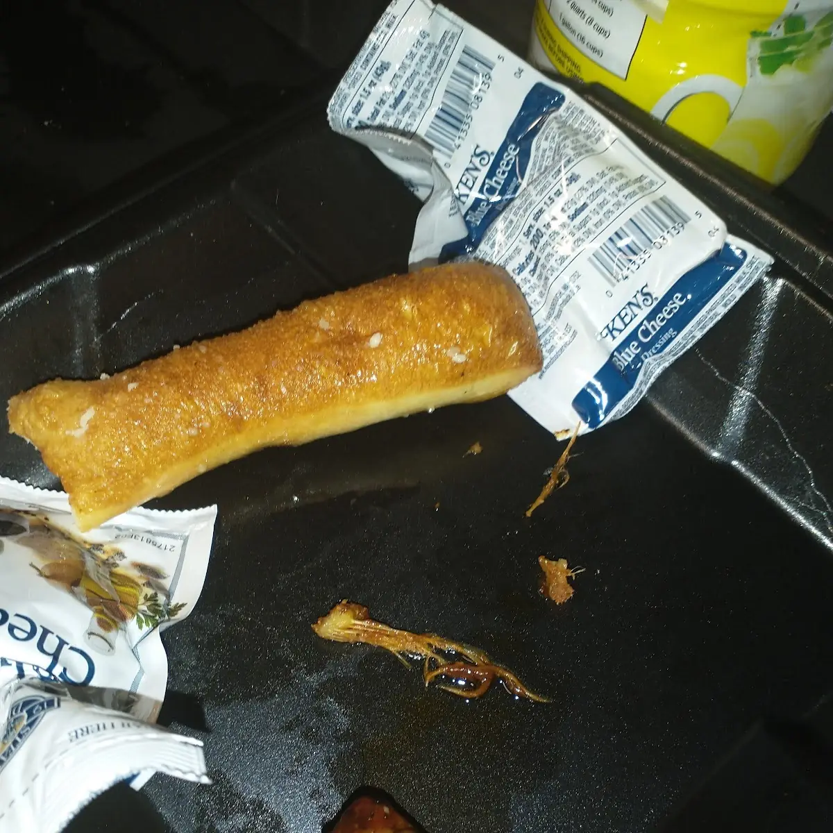 Bread Sticks and Chicken Wing Feathers