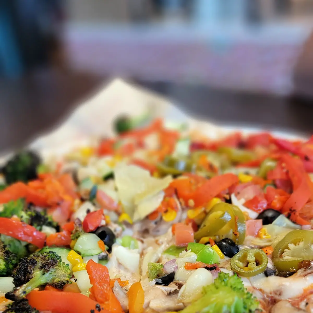 Make Your Own Veggie Pizza